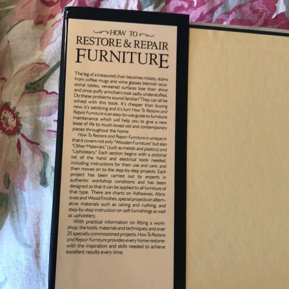 How To Restore & Repair Furniture Hardcover Editor Alan Smith 1988 Printing NEW - Picture 7 of 16
